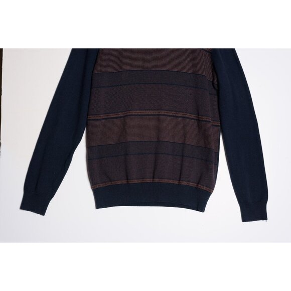 Comptoir GL Mens XL Sweater Blue Brown - Picture 3 of 7